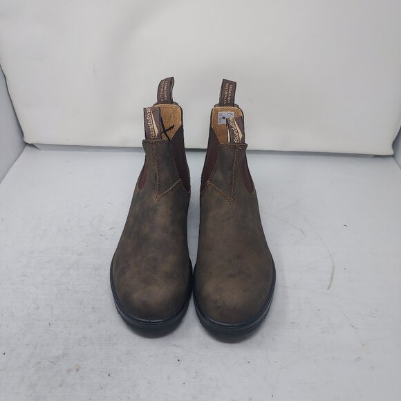 Blundstone MENS Chelsea Rustic Brown Boot - Picture 5 of 10